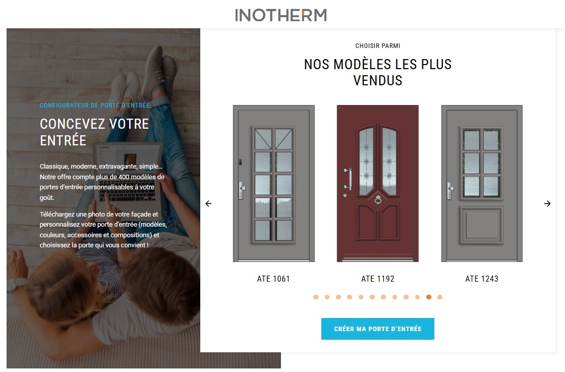 configurateur de fenêtre en ligne inotherm
