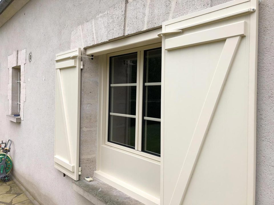 Fenêtre Aluminium avec volet